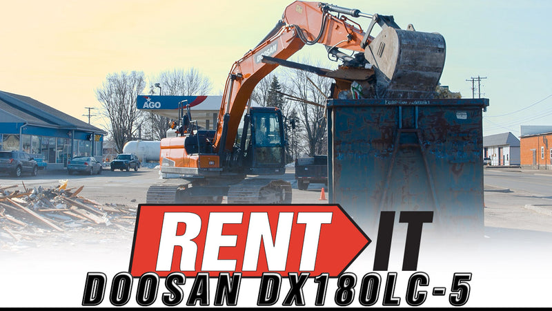 Doosan DX180LC-5 - Rent It with Carleton Equipment