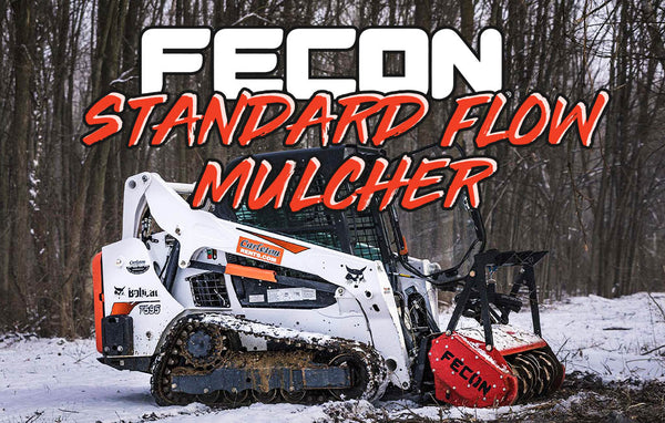 Standard Flow Bull Hog Mulcher - Fecon