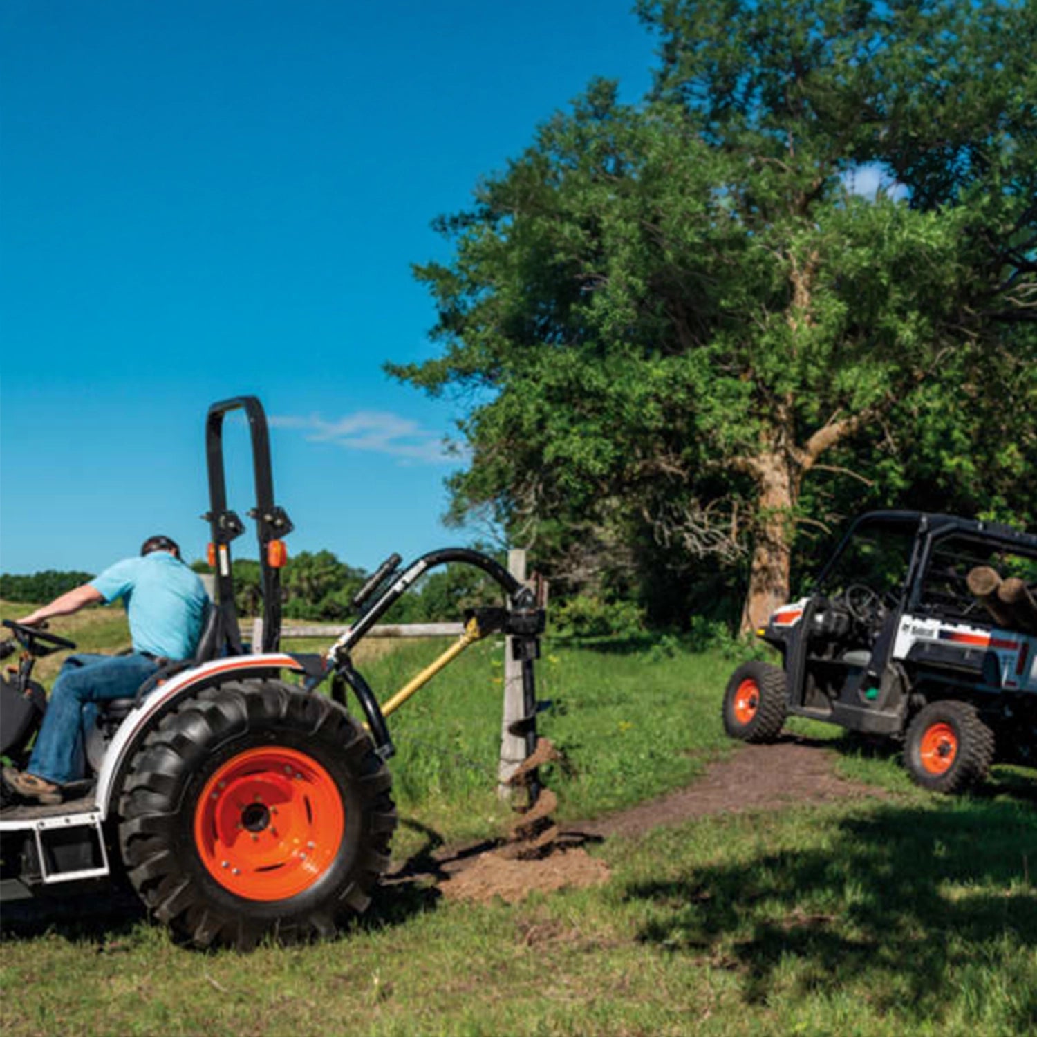 Post Hole Auger - 3PT | Bobcat