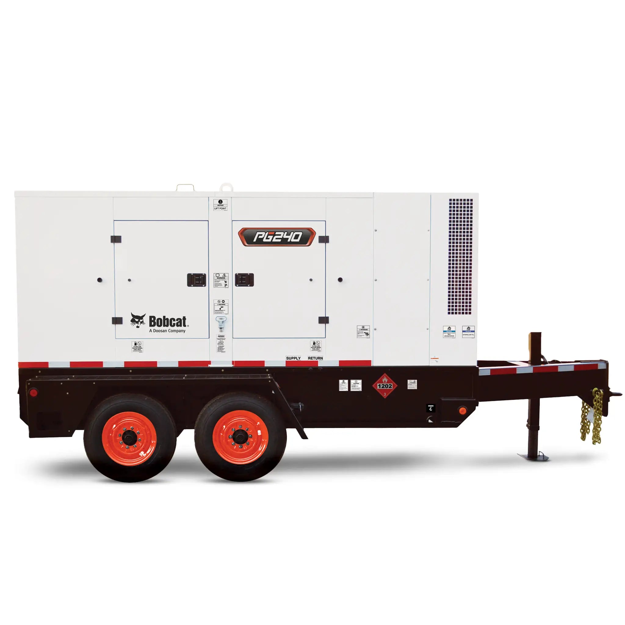 Doosan / Bobcat Doosan G240 200 kW liquid-cooled standby generator