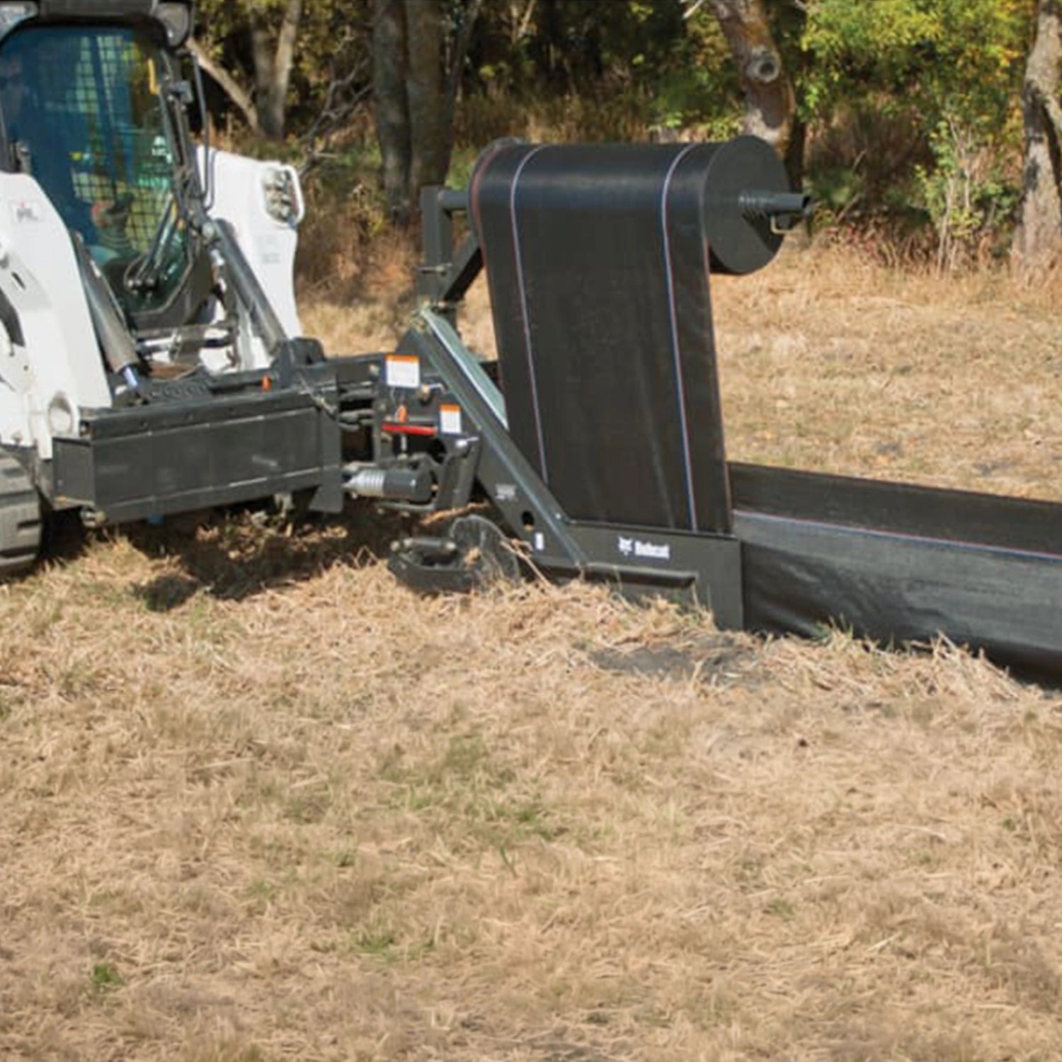 Silt Fence Installer - Bobcat