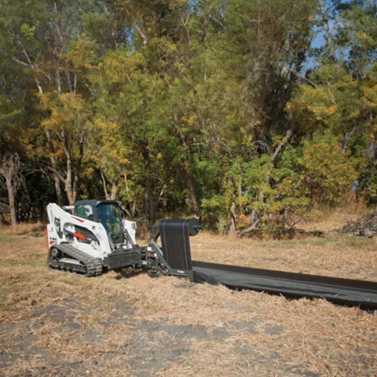 Silt Fence Installer - Bobcat