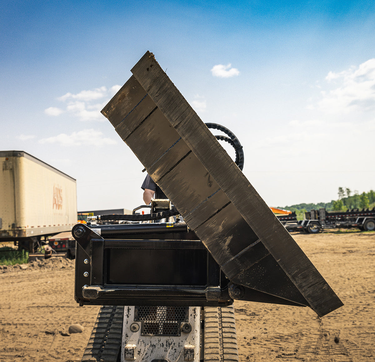 Dump Bucket Method Side Dump Bucket | CMP Attachments | CarletonEquipment.com