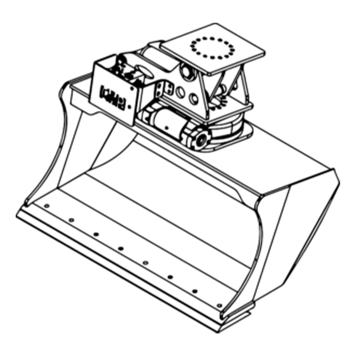 Tilt/Rotate Bucket | CMP Attachments