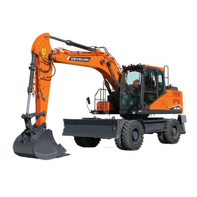 Develon DX140W-7K wheel excavator