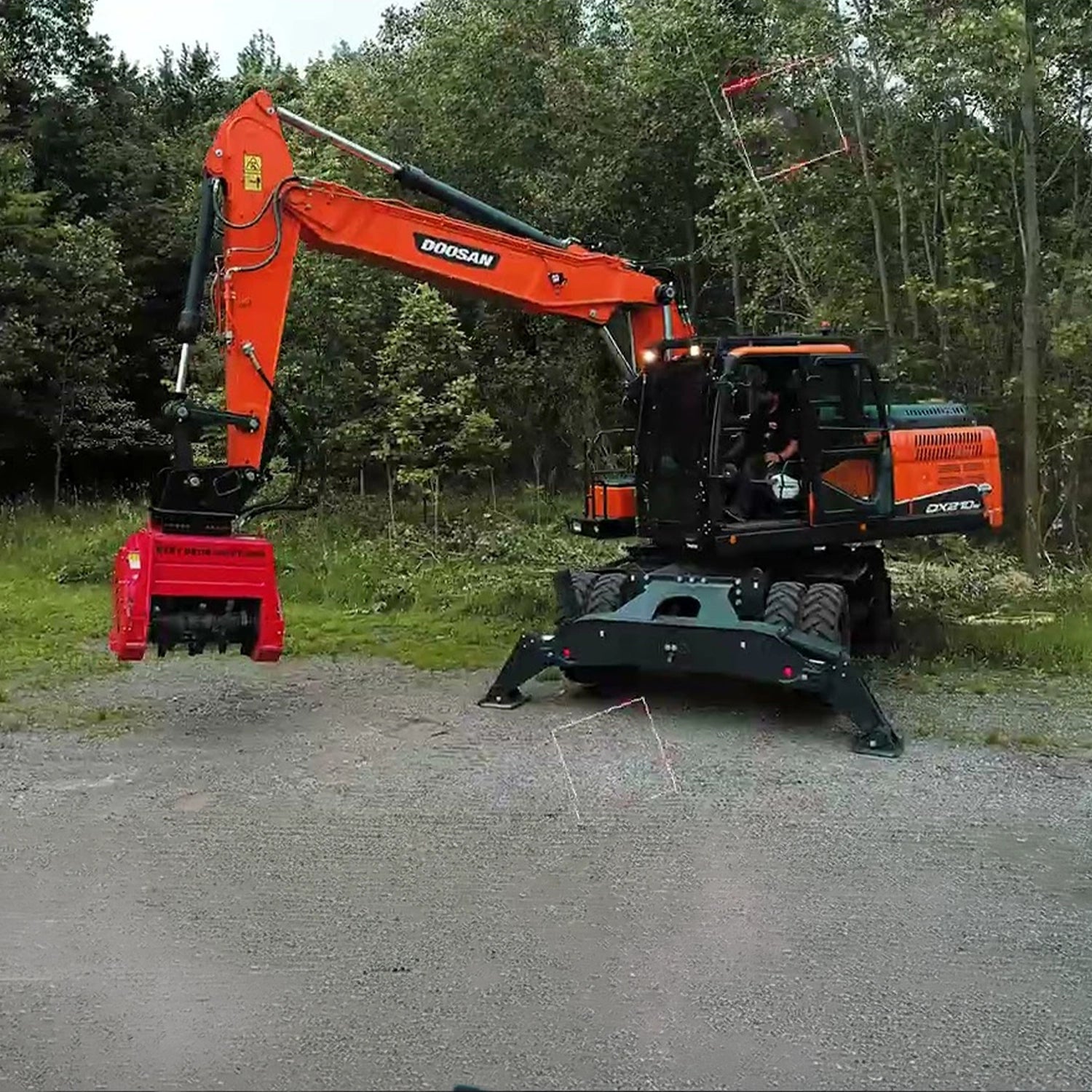 Doosan DX210W-5 - Rental