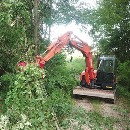8.5 Ton Excavator Forestry Package - Rental