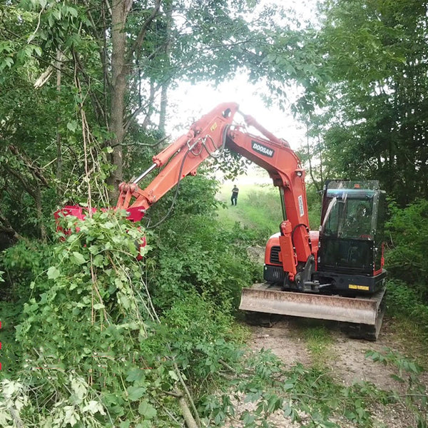 8.5 Ton Excavator Forestry Package - Rental