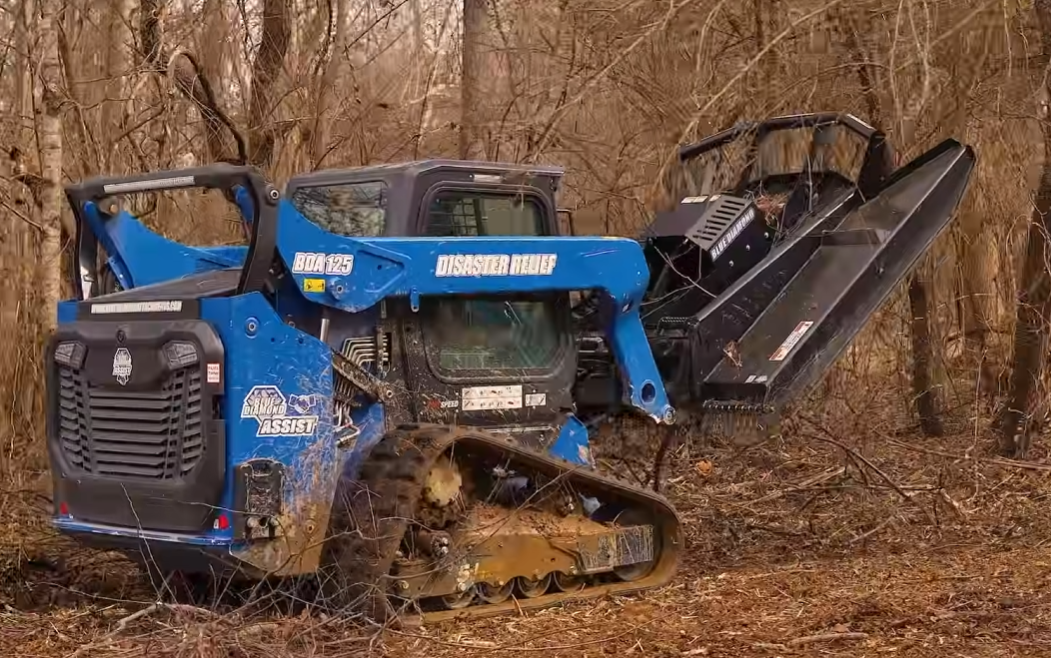 Brushcutter Heavy Duty - Open Front | Blue Diamond