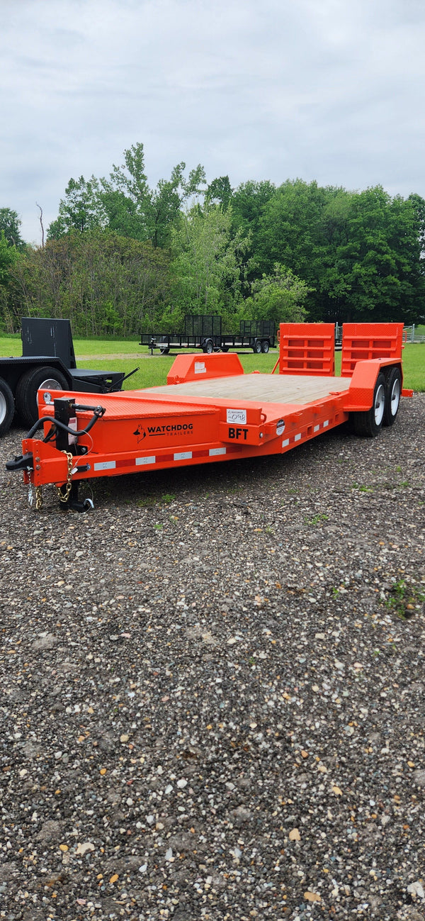 20' Equipment Trailer-Orange | Watchdog