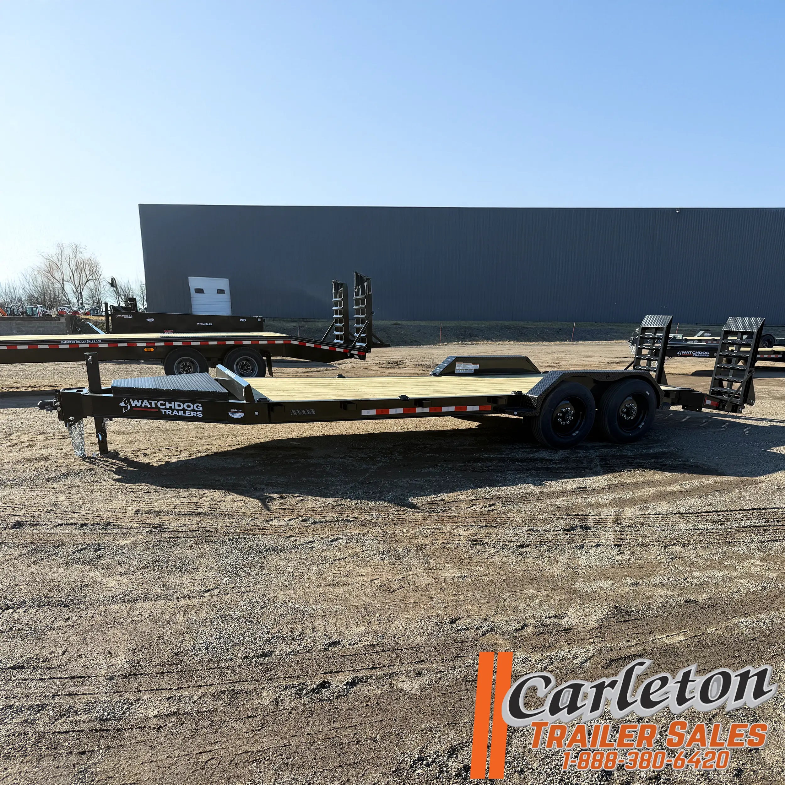 22' GBA Equipment Trailer | Watchdog