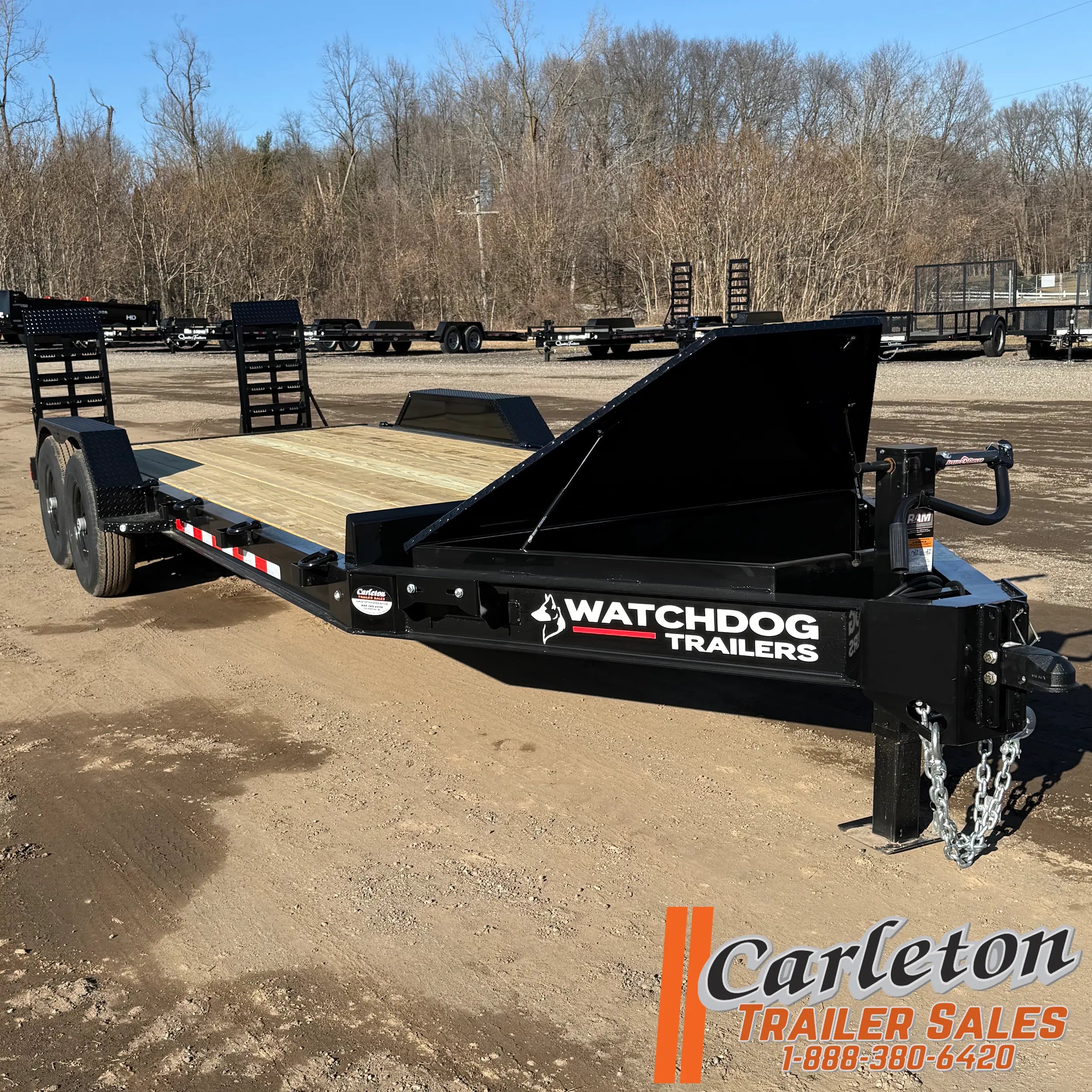 22' GBA Equipment Trailer | Watchdog