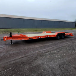 24' Orange WDE Equipment Trailer | Watchdog