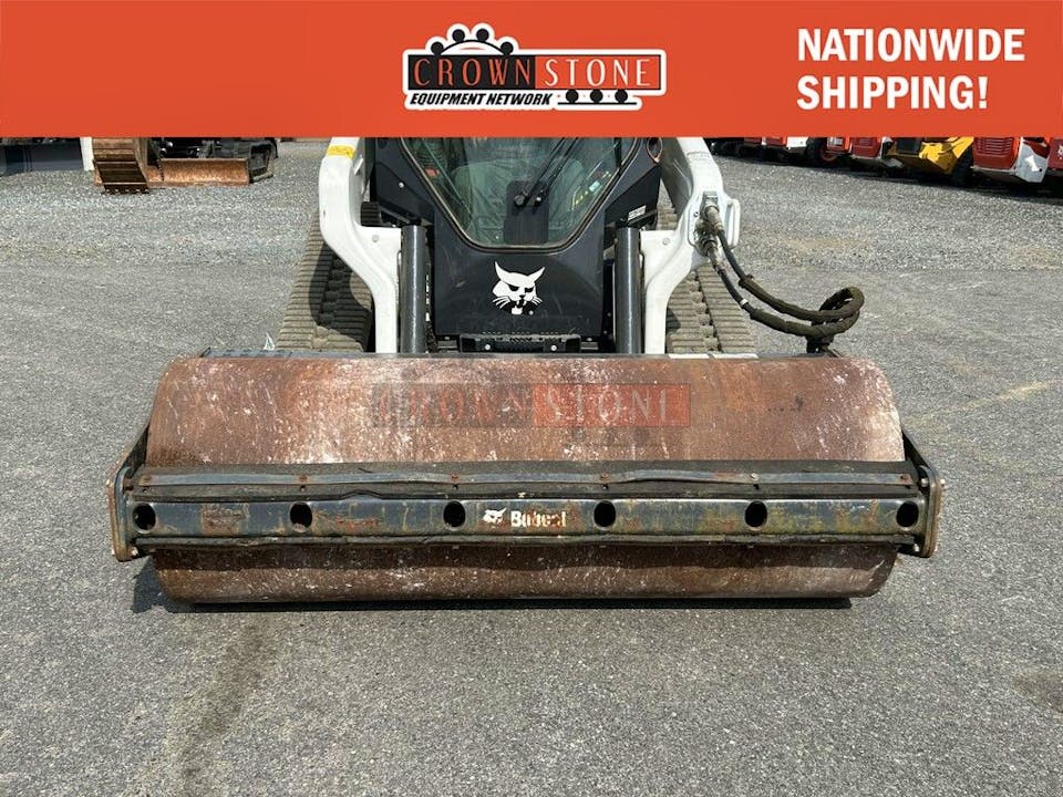 Vibratory Roller | Bobcat - Stock Image 1