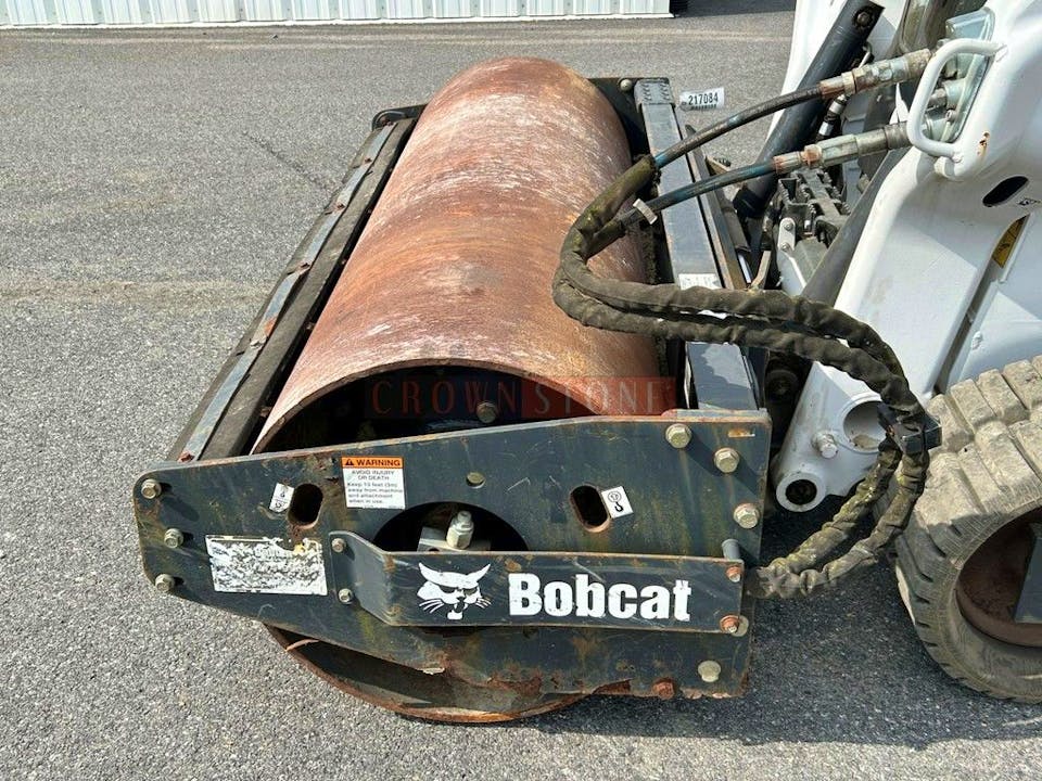 Vibratory Roller | Bobcat - Stock Image 3