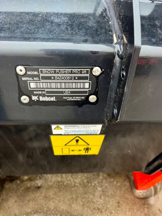 Snow Pusher Pro | Bobcat - Stock Image 2