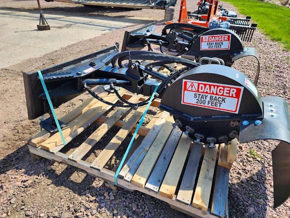 Stump Grinder | Bobcat - Stock Image 1
