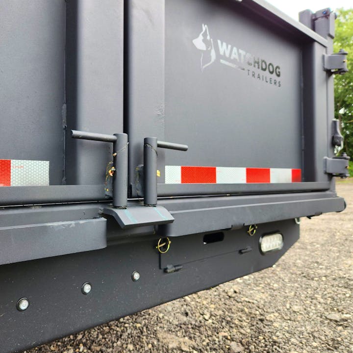WD Hoss Dump Trailer | Watchdog - Stock Image 12