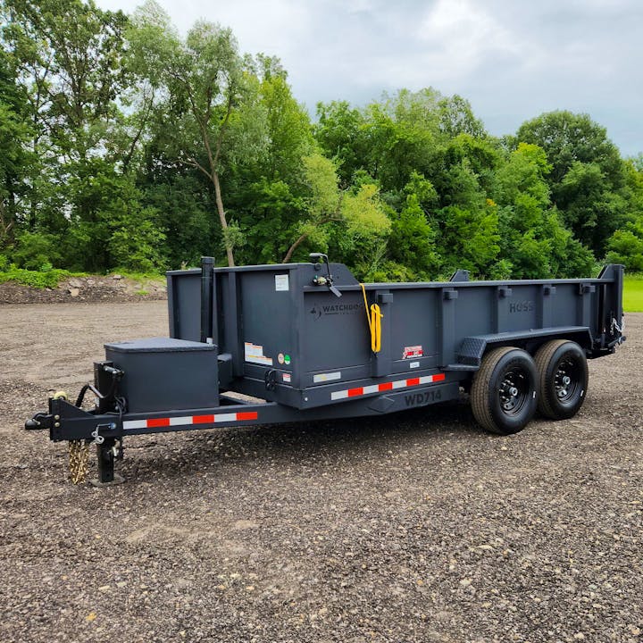 Birddog Dump Trailer | Watchdog - Stock Image 1