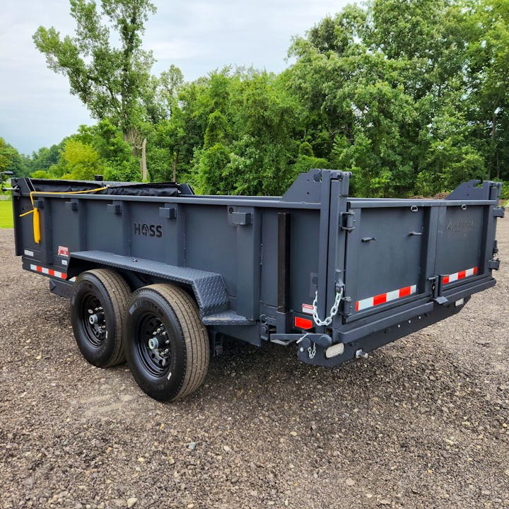 WD Hoss Dump Trailer | Watchdog - Stock Image 4