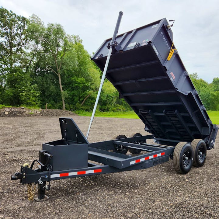WD Hoss Dump Trailer | Watchdog - Stock Image 8
