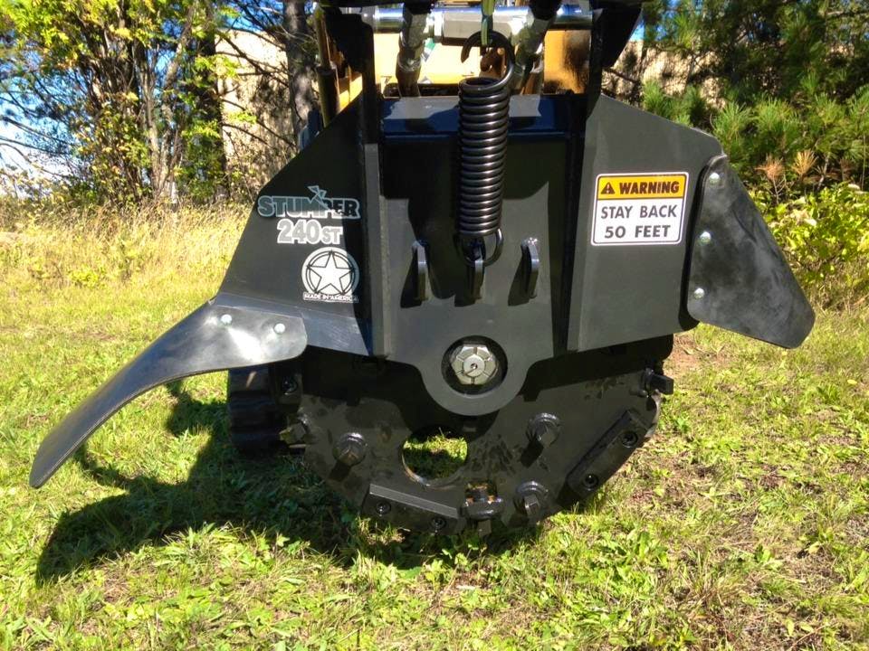 FST240 Stump Grinder | Fecon - Stock Image 6