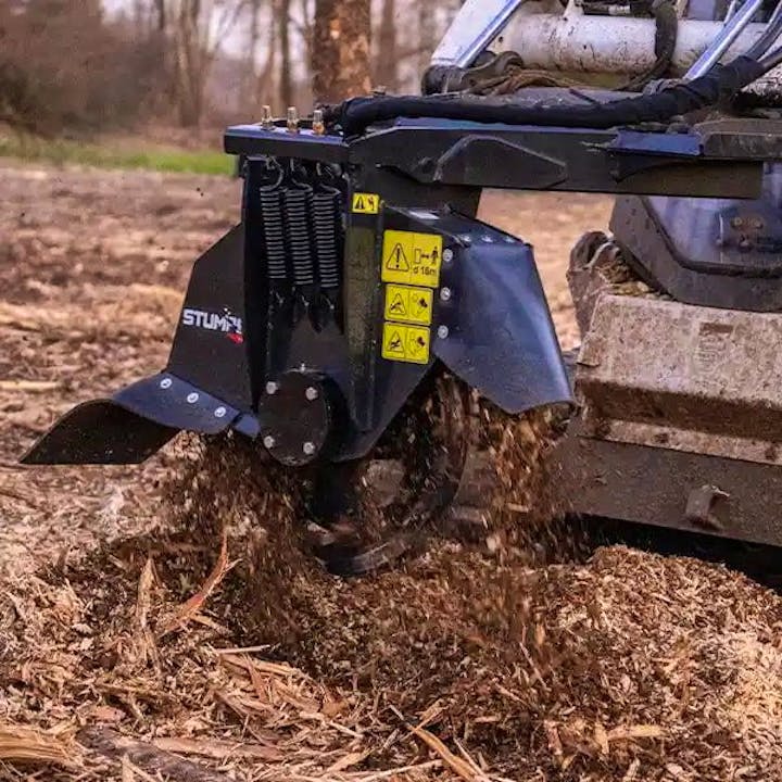 FST240 Stump Grinder | Fecon - Stock Image 2