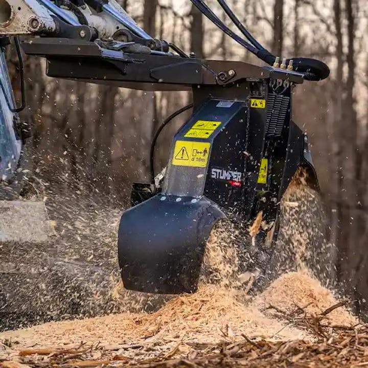 FST240 Stump Grinder | Fecon - Stock Image 3
