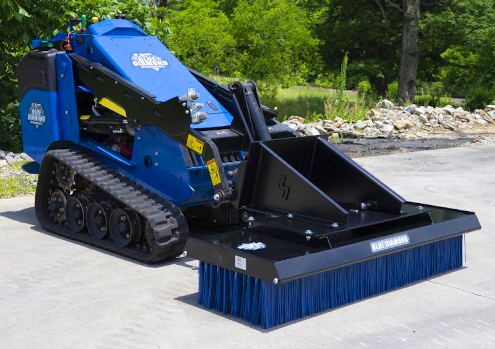 Push Broom | Blue Diamond - Stock Image 2