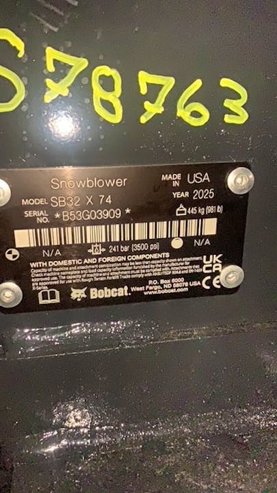 SB32 X 74 - 78763