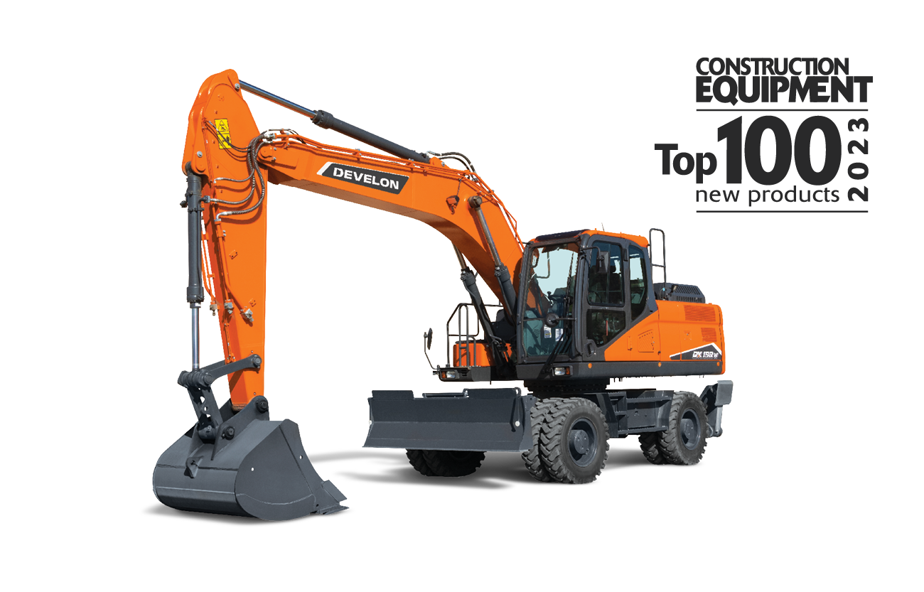 Develon DX190W-7K wheel excavator